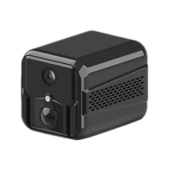 WIFI Mini Kamera, 1080P med PIR bevægelsessensor 2MP IP-Cam med Night Version Indbygget Mic Stemme Intercom Sikkerhed i Hjemmet