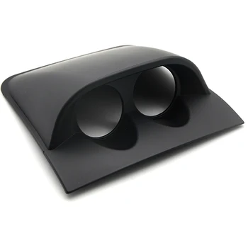 Universal black&carbon 2 tommer/52mm dash board Dual&Triple måle farve pod Pod Måler Mount Holder både til venstre og til højre kørsel