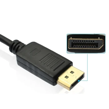 Helt Nye Display Port til VGA DP Adapter Kabel Mandlige og Kvindelige Converter PC Computer, Laptop, HDTV Projektor