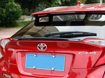 For CHR C-HR Tag Spoiler 2018-2019 Toyota CHR C-HR Tag Spoiler DYTF ABS Materiale Bil bagskærm Primer Color hækspoiler