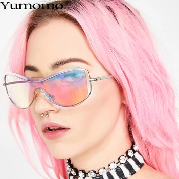 2020 Høj Kvalitet Mode Uindfattede Buede Solbriller Kvinder Mænd Brand Designer Vintage Hældning Nuancer Damer Sol Briller UV400