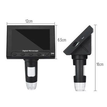 1000x 2,0 MP USB Digital Elektronisk Mikroskop DM4 4.3
