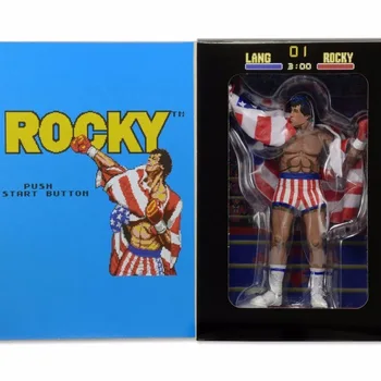 18cm Klassiske Sylvester NECA Rocky og Tyson 7 inches Anime version bærbare Amerikansk Action Figur Dukke Kollektioner model
