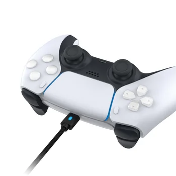 Til SONY Playstation 5 DualSense Trådløse Controller med Nintendo Gamepad Skifte Pro Opladning Flettet Kabel Med Indikator