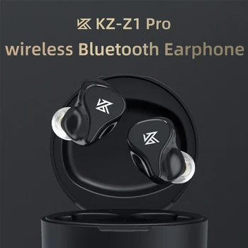 KZ Z1 Pro TWS Ægte Trådløs Bluetooth-5.2 Øretelefoner Spil Øretelefoner Touch Kontrol af støjreducerende Headset Sport