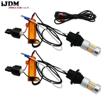 IJDM 7440 LED T20 LED CANBUS LED-Kørelys/Sluk-Signal, Lyser LED ' en For-op Toyota Camry LE SE eller Special Edition