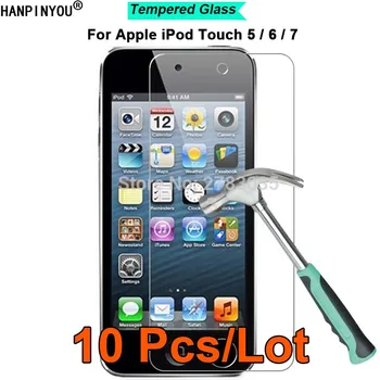 10 Stk/Masse Til Apple iPod Touch 5/ 6/ 7 9H Hårdhed 2.5 D-Ultra-tynd Hærdet Hærdet Glas-Folie skærmbeskytter Beskytter Vagt
