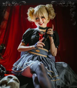VEVEFHUANG Animationsfilm! Min Helt Den Akademiske Verden Himiko Toga Blomst Brudekjole Gotiske Dejlige Lolita Uniform Cosplay Kostume Til Kvinder Party