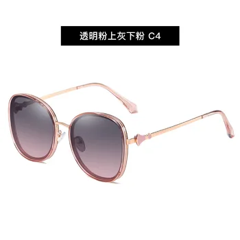 2021 OLOEY Brand Kvinder Polariserede Solbriller Mode Trendy Briller til Mænd Stort Firkantet Parasol Rejse UV400 Overdimensionerede Oculos