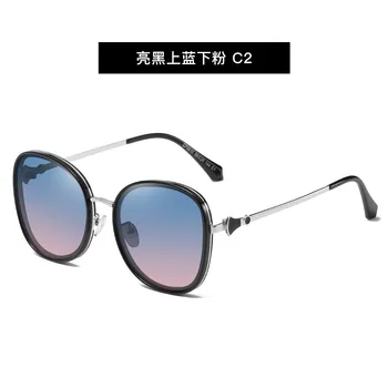 2021 OLOEY Brand Kvinder Polariserede Solbriller Mode Trendy Briller til Mænd Stort Firkantet Parasol Rejse UV400 Overdimensionerede Oculos