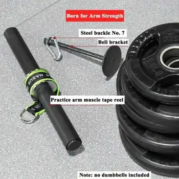 Underarm Styrke Træner Arm Triceps Blaster Håndled Hjem Vægt Biceps Roller Strengthener Udstyr til styrketræning Fitne Z6M4