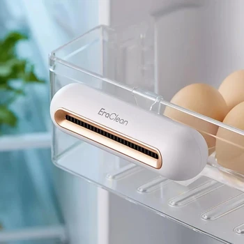 EraClean Køleskab Deodoriserende Sterilisator Husstand Køkken Ozon Generator Lugtfjerner Air Purifier Holde Frisk Deodorant