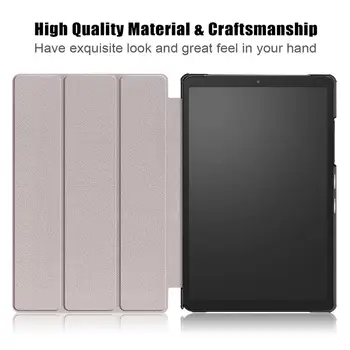 Taske til Samsung Galaxy Tab A7 10.4 SM-T500/T505 Tablet Justerbar Folde Stå Cover til Samsung Galaxy Tab A7 10.4 2020 Sag