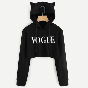 Ny Mode Afgrøde Top Kvinder Hættetrøjer Sweatshirts Harajuku Riverdale Sydlige Side Slanger Print Gotiske Hoodie Plus Size Kawaii Hoody