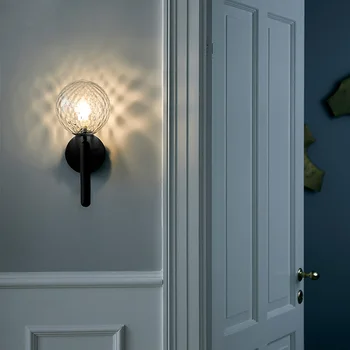 Moderne LED-Væg Lys Simpel Metal Sconce lampe, Stue Væggen Dekoration Lys til Hjemmet Udsmykning sengelampe Hotel