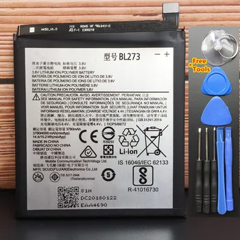 Nye Originale Høj Kvalitet 4000mAh Batteri BL273 For Lenovo K6 Note / K6 Bemærk Dual SIM-Batteri