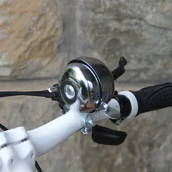 Dobbelt-sidet Metal Klokke til Cykel Vintage Cykel, Styr Sikkerhed Alarm MTB Cykling Retro Horn Cykel Tilbehør