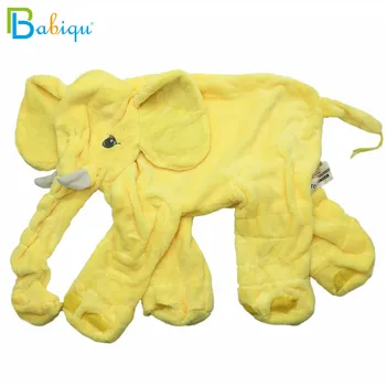 60cm Kæmpe Elefant Hud Blød Toy Ingen PP Bomuld Plys Dyr Blød Elefant Baby Sove Pude Kids Legetøj, som Børn Gaver