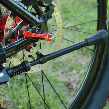 Justerbar Vandtæt Aluminium Legering Cykel Rack Støtteben Passer til 16