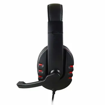 Stereo Gaming Headset Til Xbox, en PS4 PC 3,5 mm Kabel Over-Hovedet Gamer Hovedtelefoner Med Kontrol af Mikrofonens Lydstyrke Spil Øretelefon