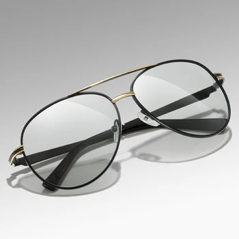 Brand Design for Mænd Polariserede Solbriller Klassiske Mandlige Metal Kørsel Sol Briller Belægning Solbrille UV400 Shades Brillerne, Oculos de sol