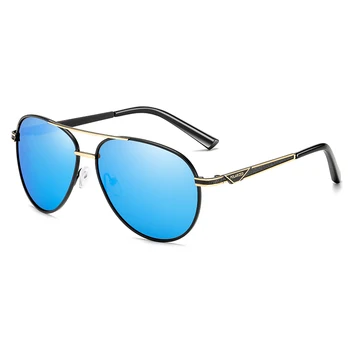 Brand Design for Mænd Polariserede Solbriller Klassiske Mandlige Metal Kørsel Sol Briller Belægning Solbrille UV400 Shades Brillerne, Oculos de sol
