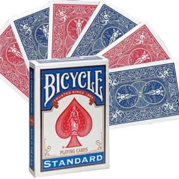 1 Deck Bicycle Dobbelt Bagside Rød&Blå Tilbage at Spille Kort Gaff Magic Cards Særlige Rekvisitter Tæt Op Fase Magiske Tricks for Tryllekunstner