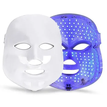 Led Facial Mask 7 farver LED-Foton Terapi Maske Foryngelse Rynke Acne Fjernelse Ansigt Skønhed Spa hudpleje