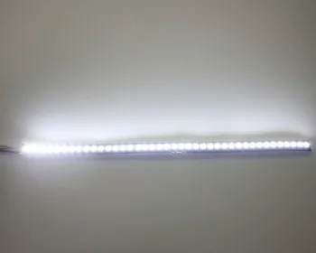 2 Pc ' er Dynamiske 23cm Gul/Hvid Dobbelt Farve (2 Farver) LED Bil Side Bag Spejlet Strip Light Tur Signal Indikator DRL Strip