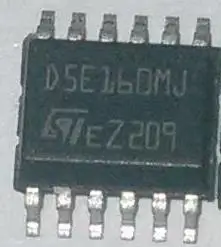 Ping D5E160 D5E160MJ Komponenter
