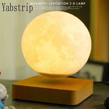 Magnetisk Levitation LED Touch 3D-Print Lys Soveværelse Moon Night Lampe Valentine ' s Day Fødselsdag, Gaver, boligindretning, nat lys