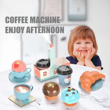 Børn Og Sæt Spille Legetøj til Børn Xmas Fødselsdag Gaver Kaffemaskine Legetøj til Drenge, Piger Spil Ice Cream Juguetes Nina