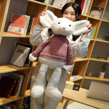 55 / 85CM Søde Store Overdådige Toy Udstoppede Dyr Dukke Fashion Kreative Hjem Kanin Elefant Shiba Inu Mus i Fødselsdags Gave