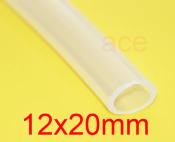 12mm ID 20mm OD 12X20 Transparent silikone tube fødevaregodkendt varmestabile kateter silicium slange ozon gummi slanger rør