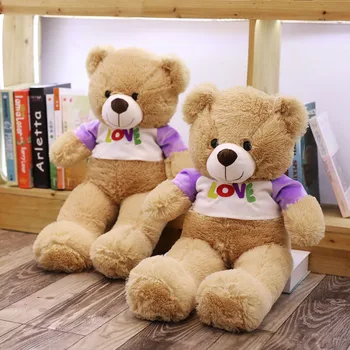 1pc 70cm Kreative Elsker Bamse tøjdyr Plush Legetøj for Børn, Kids Dukke Kawaii Valentine Gave for Elskere Piger