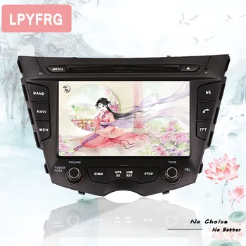 1024*600 android 10 Bil DVD-Afspiller Radio GPS-Automedia Styreenhed for HYUNDAI Veloster 2011--18 Auto Stereo Satnav Video-Enhed