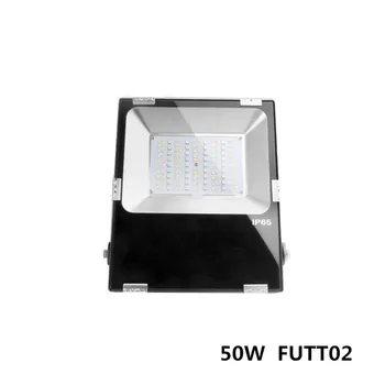 Høj Kvalitet Mi Lys RGB+CCT LED Flood light AC86-265V 10W 20W 30W-50W RF-Fjernbetjening / WiFi-Kontrol LED Projektør IP65 Vandtæt