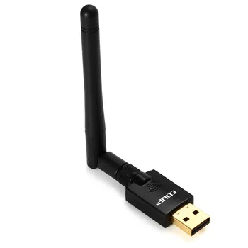 EDUP EP-DB1607 Trådløst USB-Netværkskort 600Mbps Dual-band-2.4 GHz 5,8 GHz med 2dBi Antenne