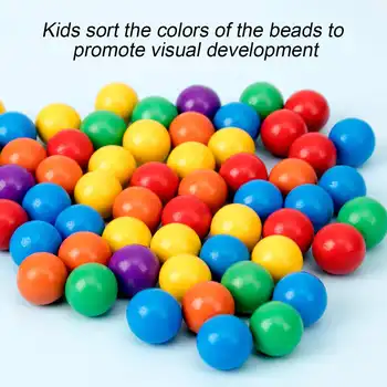 Kids Legetøj Montessori Træ Legetøj, Hænder, Brain Training Klip, Perler, Puslespil Bord Matematiske Spil Baby Tidlig Pædagogisk Legetøj For Børn