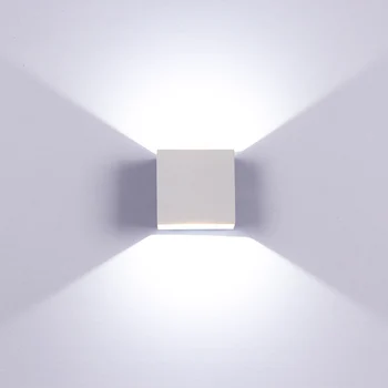 Cube væglampe COB LED Indendørs Belysning Badekar Væg Lampe til det Moderne Hjem Belysning Dekoration Sconce Aluminium Til Foran Spejlet Gangen
