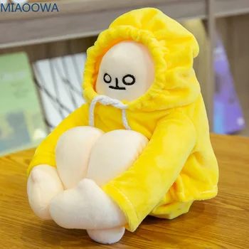 18/36/65cm Sjove WOONGJANG Dukker Gul Banan-Mand Plys Legetøj Korea Populære Anime Formilde Dukker Fødselsdag Gaver til Børn, Baby