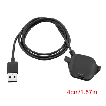 USB-Oplader-Dock Station Vugge Kabel til Garmin Forerunner 25 Se Størrelse L/S