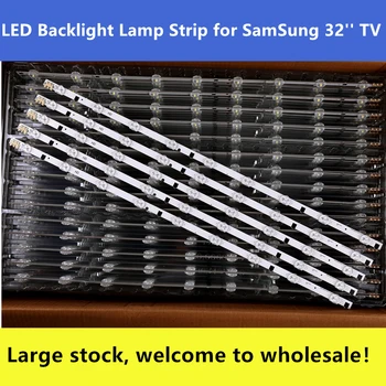 LED-Baggrundsbelysning Strip For Samsung UE32F6400 UE32F6400AK UE32F6400AY UE32F6400AW UE32F6400AS TV LED-Baggrundsbelysning Bar Udskiftning Strip