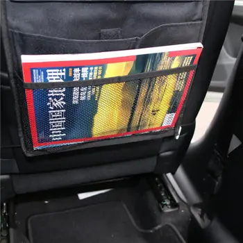Bilens Bagsæde Organizer Telefon Lomme Etui til iPad Bøger Tablet Mobiler Drikkevarer Væv Bil Multi-Lommer bagsædet opbevaringspose