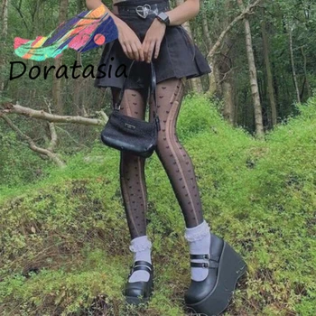 DORATASIA Den Store Størrelse 43 Kvinder Solidt Spænde Platform Gifte sig med Janes Sko Lolita Tyk Bund Gotiske Kvinders Pumper Pumper Piger