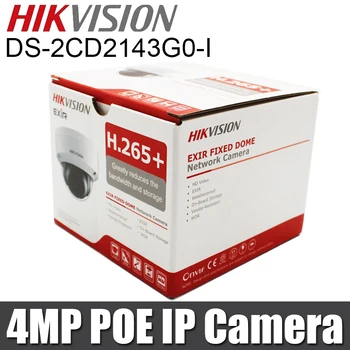 Hikvision 4mp IP-kamera DS-2CD2143G0-jeg H. 265 poe IP67 erstatte ds-2cd2142fwd-jeg security 4MP kamera IR Fast Kuppel netværkskamera