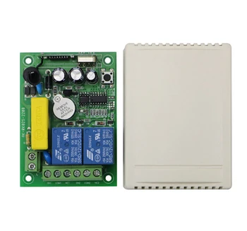 AC 220 V 8 2 CH RF-Trådløs Fjernbetjening switch Modtager DIY del 433mhz eller 315mhz