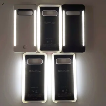 For Galaxy S10 S8 S9 plus Anti-fald 3 Generationer LED Luksus Lysende Telefonen Tilfælde Protector Cover Taske Til Samsung S10 Sag