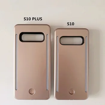 For Galaxy S10 S8 S9 plus Anti-fald 3 Generationer LED Luksus Lysende Telefonen Tilfælde Protector Cover Taske Til Samsung S10 Sag