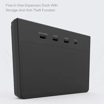 Multi USB-Hub 5 Porte SSD Disk Bilen Center Konsol Kit Accessorie til Tesla Model 3 Type-C Opladning Pad-Stik